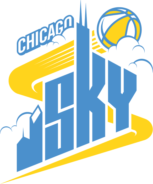 Chicago Sky 2006-Pres Primary Logo iron on transfers for clothing